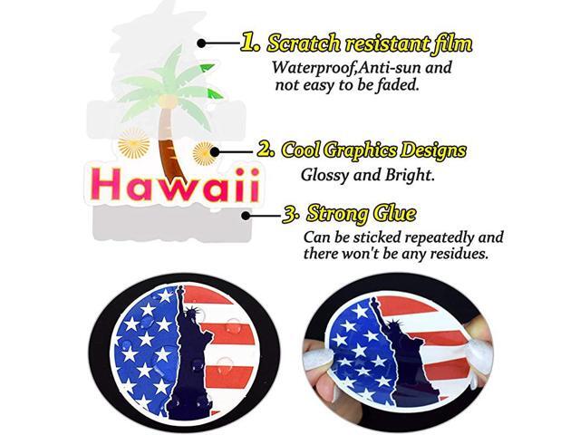 Waterproof Vinyl Stickers for Laptop Luggage Scrapbook Postcard 100Pcs 