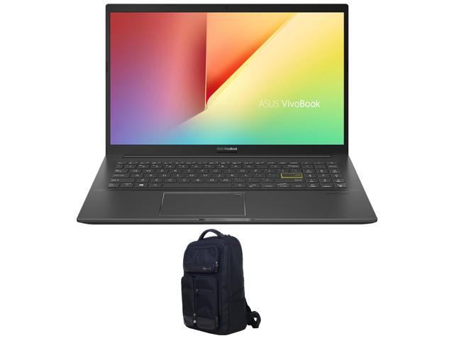 ASUS VivoBook 15 S513 Home and Business Laptop (AMD Ryzen 5 4500U 6-Core, 16GB RAM, 2TB PCIe SSD + 2TB HDD, 15.6" Full HD (1920x1080), AMD Radeon, Fingerprint, Wifi, Win 10 Pro) with ATLAS Backpack