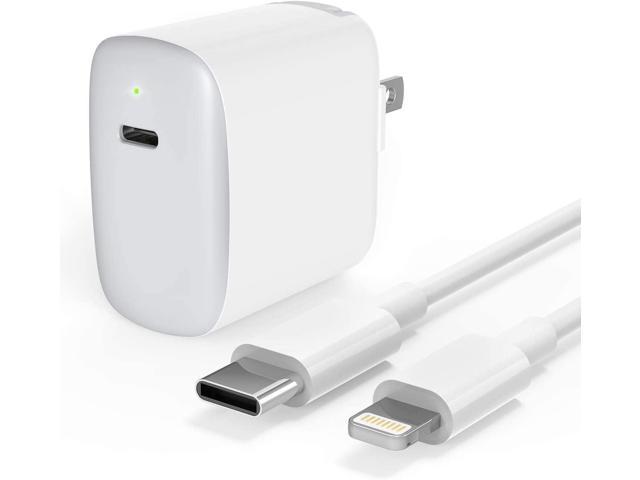 Fast Charger for iPad and iPhone, iPhone 11 12 13 Series 2-Pack 20W USB C Charger with 2 Different 5FT Cable Compatible for Apple iPad Apple MFi Certified iPad Air/Mini/Pro Pixel and More 
