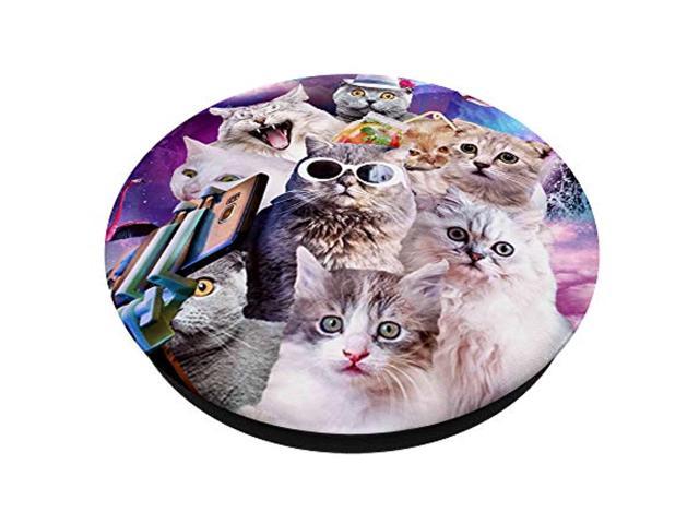  Catgirl Cat Lover I Was Normal 3 Cats Ago PopSockets Swappable  PopGrip : Cell Phones & Accessories