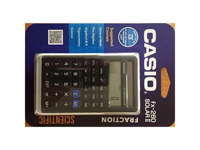 Fx 260 Solar Ii Scientific Calculator 5 X 0 6 X 2 9 Newegg Com