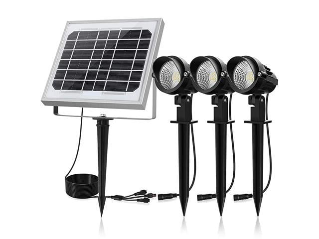 Solar Spotlights LED 3 in 1 Solar Landscape Lights Solar Spot Lights