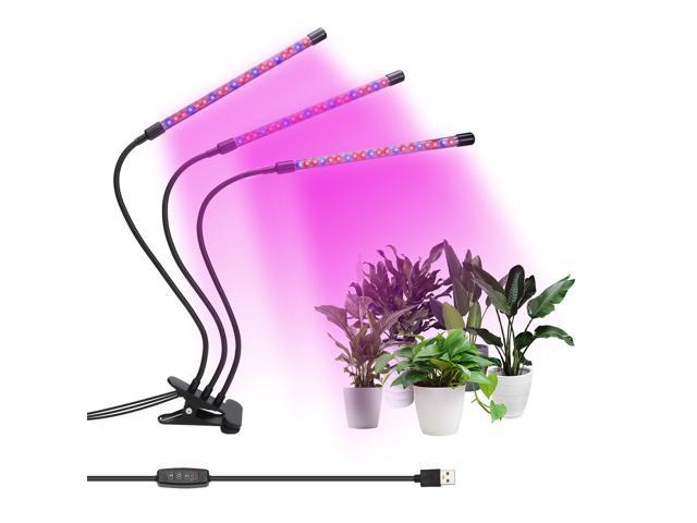 LED Grow Light Plant Growing Lamp Lights with Clip for Indoor Plants Hydroponics 