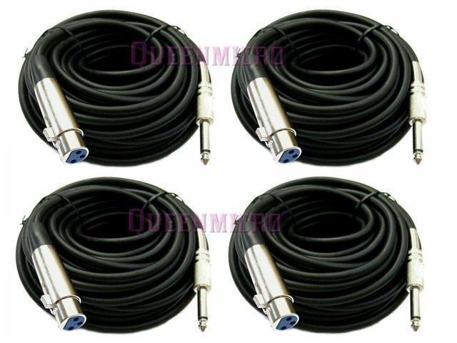 100 Pz/lotto Mono/Stereo 6.35mm Spina Maschio Connettore Del Cavo - Foto 10