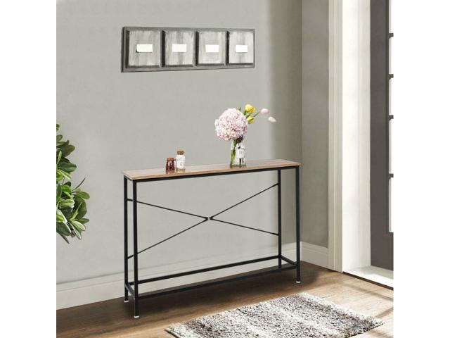 Console Table Entry Hallway Entryway Side Sofa Accent Table Wood New Newegg Com