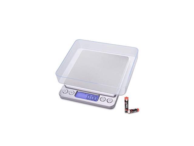 Digital Kitchen Scale 3000g/ 0.1g, Pocket Food Scale 6 Measure