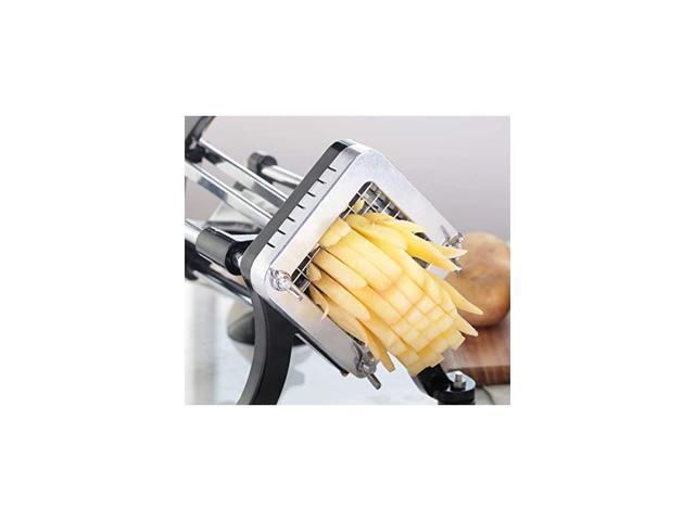 New Star Food Service 42313 Commercial Restaurant French Fry Cutter with  Suction Feet, 1/2-Inch