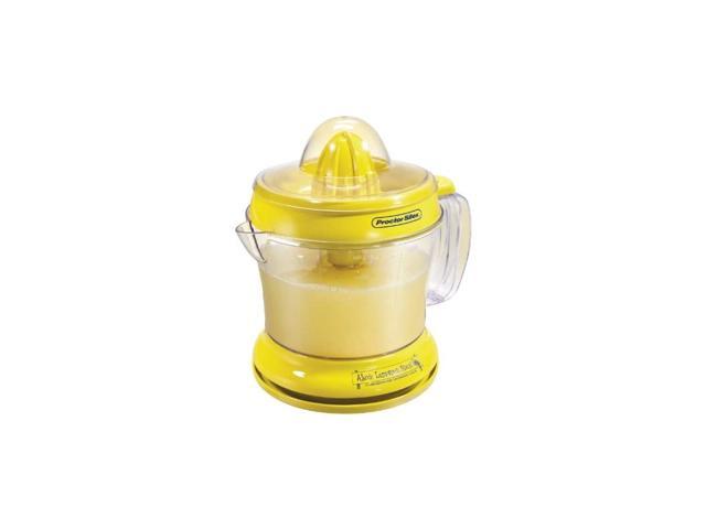 Alex's Lemonade Stand Citrus Juicer Machine and Squeezer (66331), 34 Oz, Yellow
