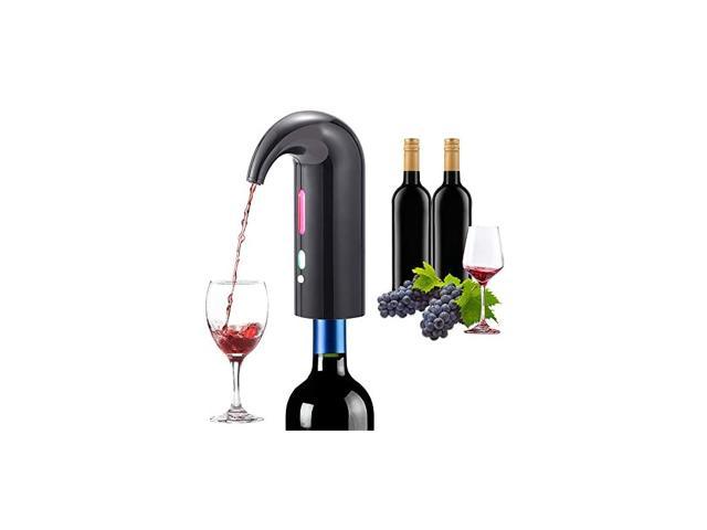 Wine Aerator Decanter,Electric Wine Aerator Pourer for Red and White Wine Automatic Oxidizer Dispenser with USB Charging 