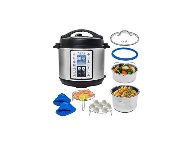 Total Package 9-in-1 Instant Programmable Pressure Cooker Deluxe Accessory Kit 