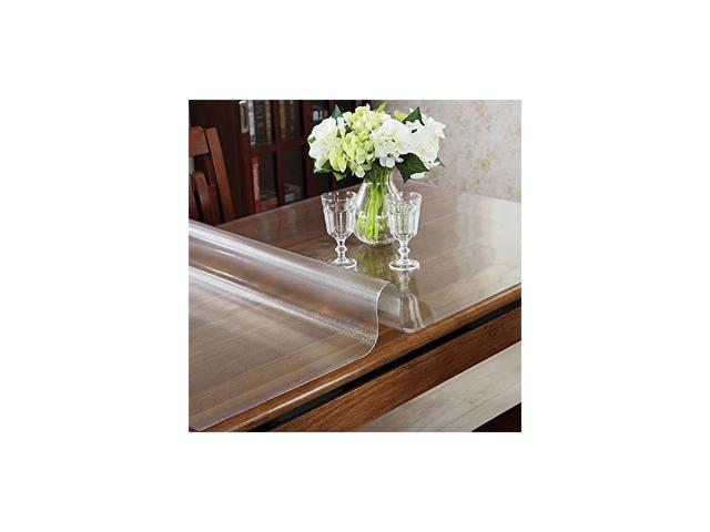 1 5mm Thick 44 X 72 Inches Clear Table, What Size Tablecloth For 44 X 72 Table