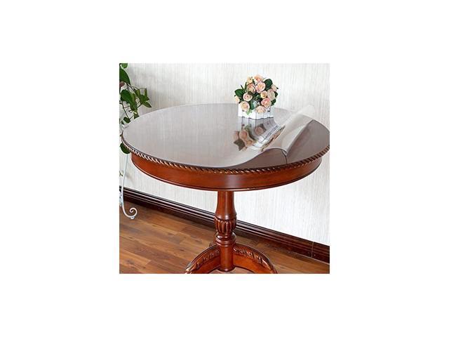 No Plastic Smell Round Table Protector, Round Table Plastic Protector
