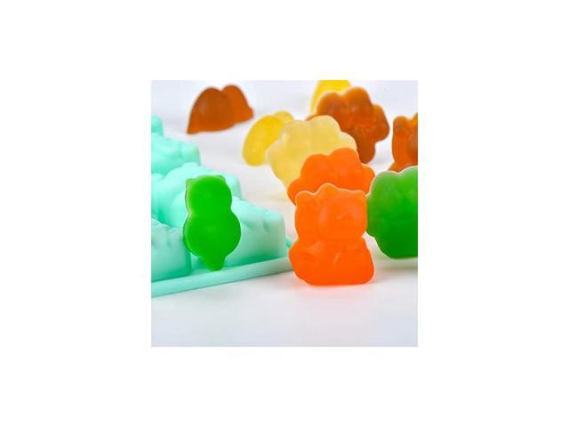  Silicone Candy Molds Gummy Molds - Chocolate Molds Mini  Dinosaur Mold, Cat Claw Mold, Ring Mold BPA Free Nonstick Set of 4 : Home &  Kitchen