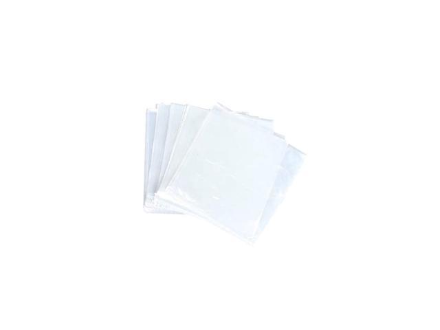 Clear 100 Guage PVC Heat Shrink Wrap Bags 200 Pack 6.25x7 inch Odorless 