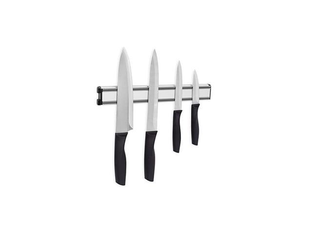 Best Magnetic Knife Rack - 12.5 Inch - Knife Storage Bar Strip - Aluminum - Metal Knives, Utensils and Kitchen Sets Holder