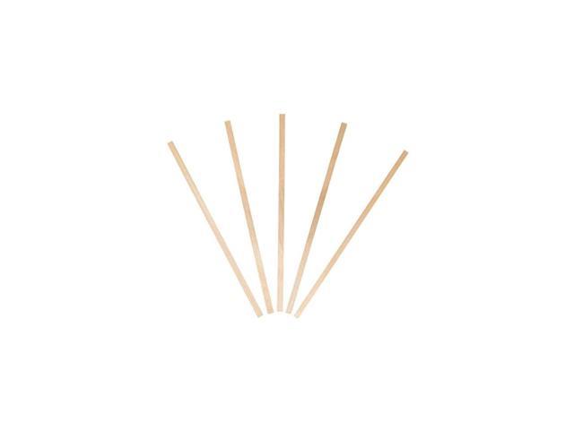 KingSeal Birch Wood Coffee Beverage Stir Sticks, Stirrers, Round End - 7.5  Inch