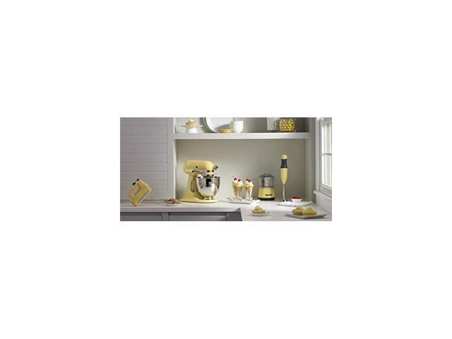 KitchenAid KSM150PSMY Artisan Series 5-Qt. Stand Mixer with Pouring Shield  - Majestic Yellow - Trademark Retail