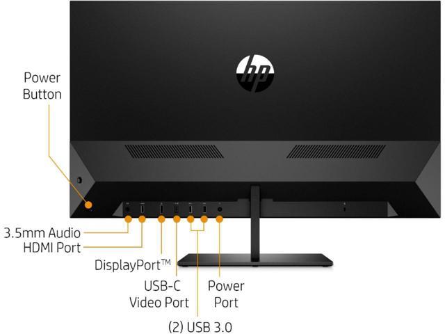 HP Pavilion 32 QHD 32" 2560 x 1440 @ 60 Hz 10000000:1 dynamic; 3000:1 static 5 ms gray to gray (with overdrive); 20 ms gray to gray 4WH45AA#ABA LCD / LED Monitors - Newegg.com