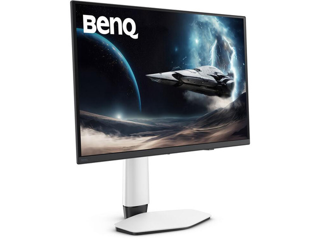 BenQ MOBIUZ EX271UZ 27" 4K UHD OLED 240Hz 0.03ms, USB-C 90W FreeSync Premium Pro USB Hub & KVM Gaming Monitor White