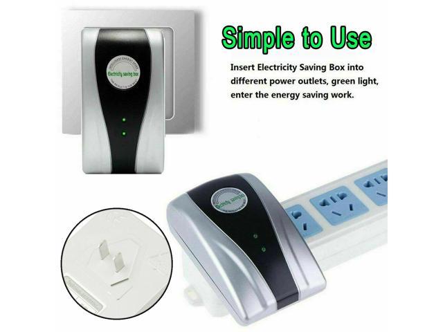 Power Saver Household Electric Energy Saving Box US Plug Home Device 90V-250V 