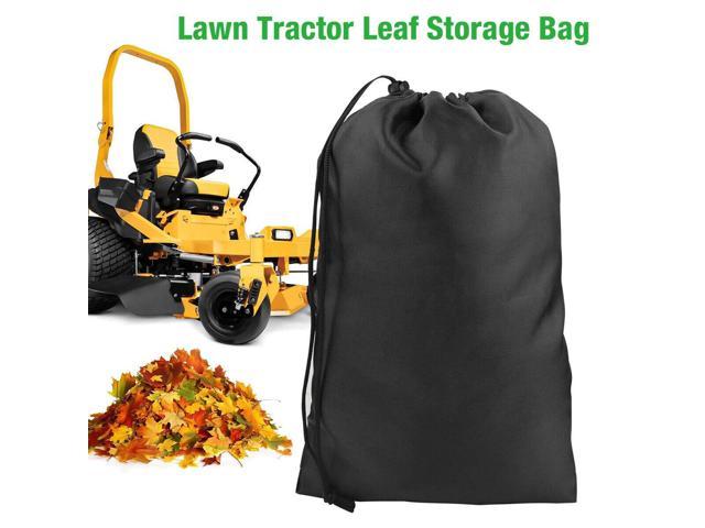 Lawn Tractor Leaf Bag Mower Catcher Riding Grass Sweeper Rubbish Bagger Outdoor 