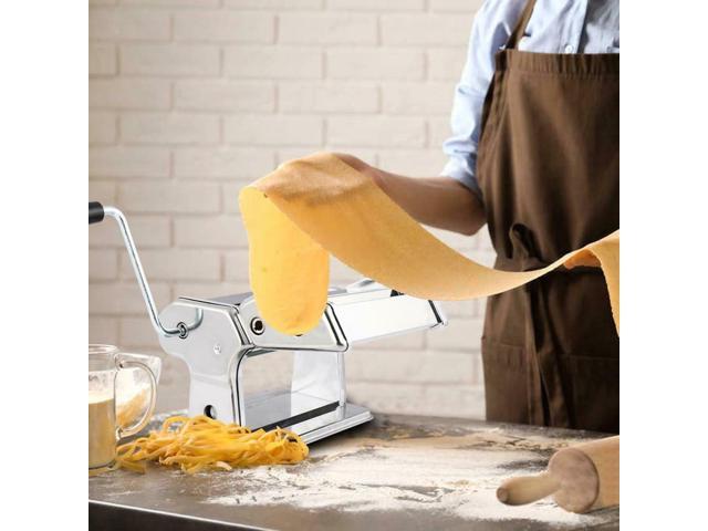 Stainless Steel 7" Pasta Maker Roller Machine Dough Noodle Maker Making New 