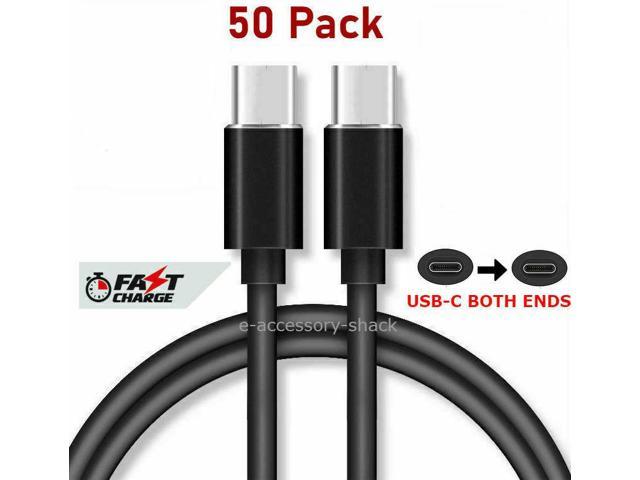 50x Micro USB White Data Sync Charging Cable for Mobiles Tablets Wholesale Bulk 