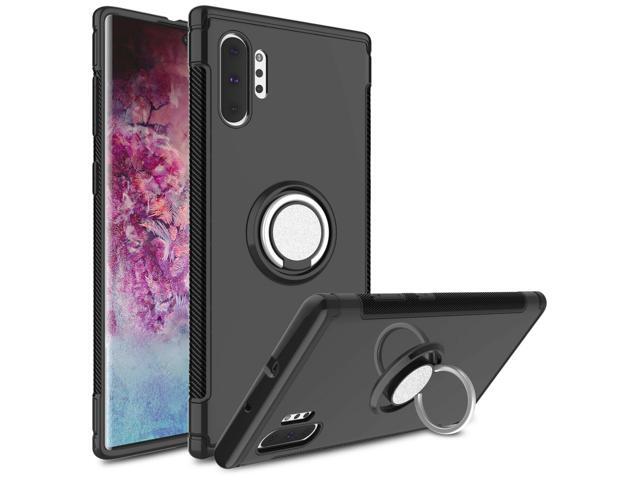 For  Galaxy Note 10+ 5G Plus Ring Holder Stand Case/Magnetic Vent Mount - Newegg.com
