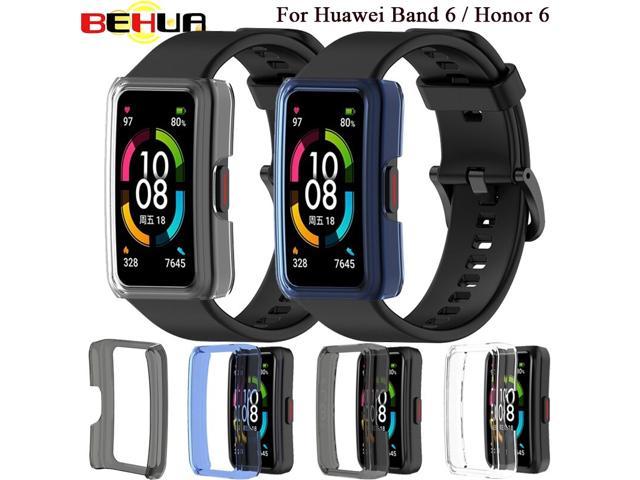 Vormen Voel me slecht Grens TPU Protective Case For Huawei Band 6 Screen Protectors Cover For Honor  Band 6 Smartwatch Cases Frame Bumper Shell Accessories - Newegg.com