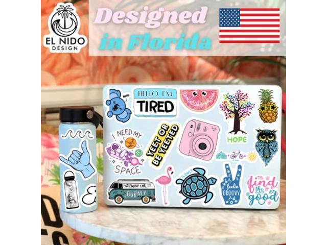 70-210 Stickers for Water Bottles, Sticker Packs, Cute Aesthetic VSCO Vinyl  Stickers, Phone Laptop Computer Skateboard Stickers, Water Bottle