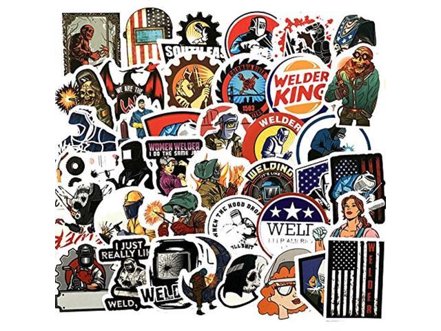 Fishing Stickers |50 Pcs Waterproof Vinyl Decals for Bike Water Bottles  Laptop Bicycle Refrigerator Cup Luggage Computer Mobile Phone Skateboard  Decor