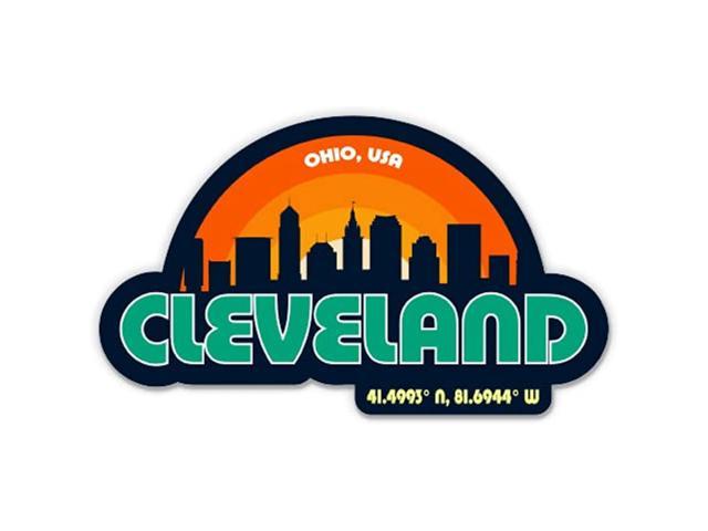 cleveland laptop stickers