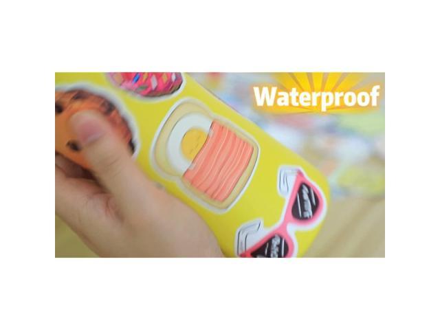 100 Pcs Food Stickers,fruit Decal Stickers,food Stickers For Kids,vinyl  Waterproof Stickers For Laptop,bumper,water Bottles,computer,phone,hard  Hat,ca