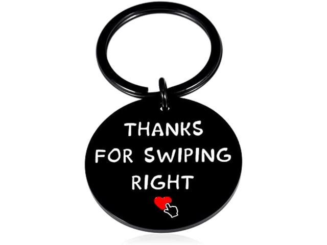 Funny Valentine Gifts Keychains For Him Her Boyfriend Men Husband I Love  You Gifts For Couple Anniversary Birthday Christmas Wedding Engagement From  Girlfriend Wife Swiping Right Online Dating Ke 