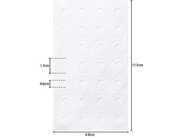 2000 Pieces Hole Reinforcement Stickers Self Adhesive Reinforcement Label  Round Binder Hole Reinforcements for Hole Punched Pages Repairing Holes