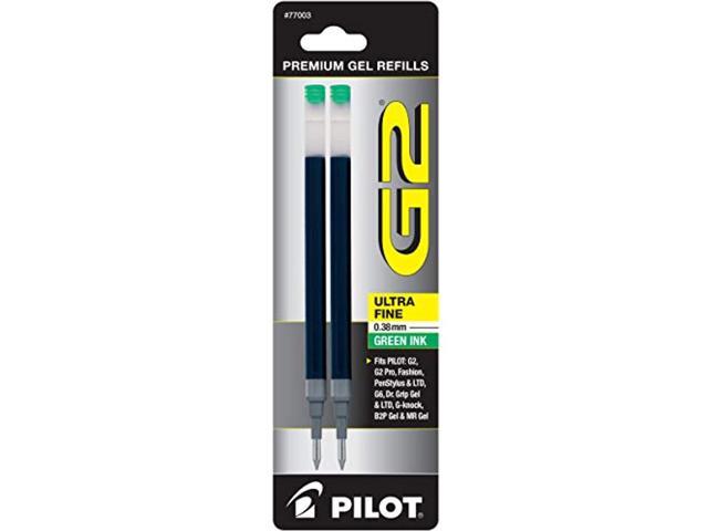 2-Pack PILOT FriXion Clicker Erasable - New Assorted Color Inks Refillable & Retractable Gel Ink Pens 31483 Fine Point 