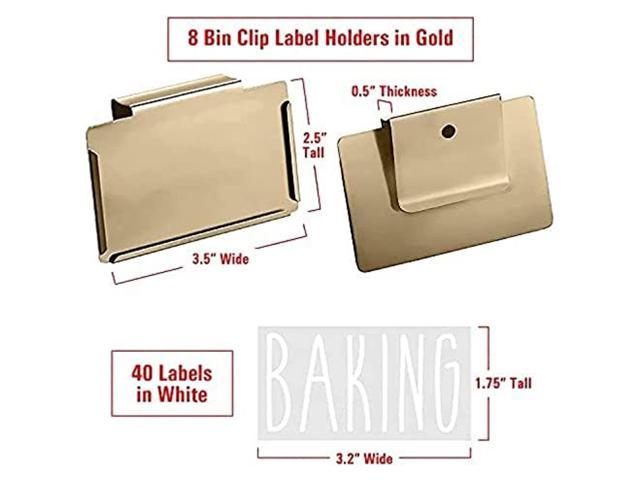 Bin Clip Label Birch Pkg/3 curated on LTK