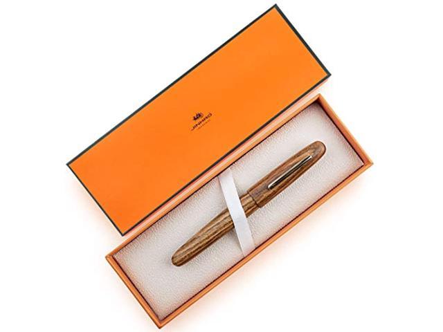 Duke Sapphire Fountain Pen with Gift Box Noble Gold Clip Gift Collection Pen 