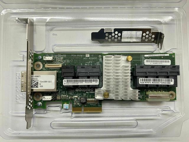 Sas экспандер adaptec aec 82885t подключение