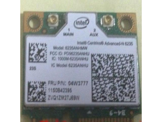 Wireless Adapter Card for intel Dual Band 6235AN 6235ANHMW 04W3777 ...