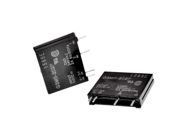 G3MB-202P-5VDC DC-AC PCB SSR In 5V DC Out 240V AC 2A Solid State Relay Module 