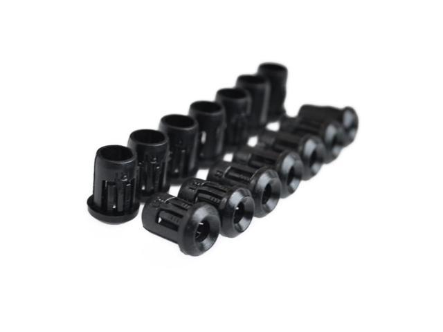 100pcslot 5mm Black Plastic Led Holders Clips Bezels Mounts