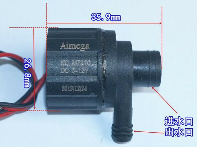 DC 3.7V-5V Micro Mute Brushless Water Pump Submersible Impeller Centrifugal Pump 