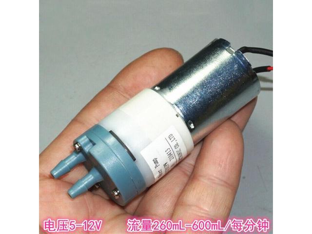 Mini 370 Motor DC5V-12V 6V Diaphragm Self-Priming Water Pump Vacuum Suction Pump 