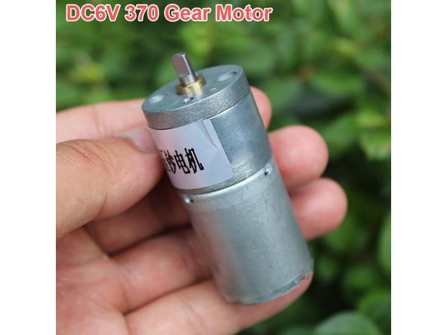 Mini 16mm*20mm Coreless Gear Motor DC 3V-5V 80RPM Full Metal Gearbox Reduction 
