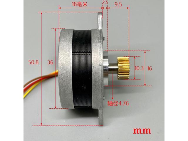 New Sanyo miniature 5mm stepping motor 2-phase 4-wire Stepper motor DIY parts 