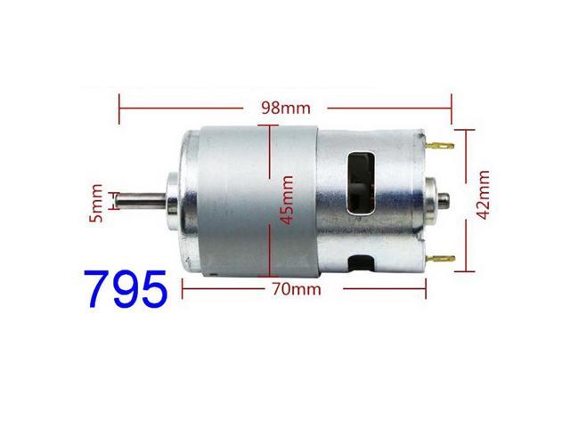 JOHNSON RS-545 DC 12V 18V 23800RPM High Speed Large Torque Electric Drill Motor 