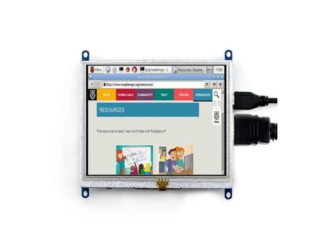 Buy Waveshare 5inch 800×480, HDMI Capacitive Touch Screen LCD (H - View #13