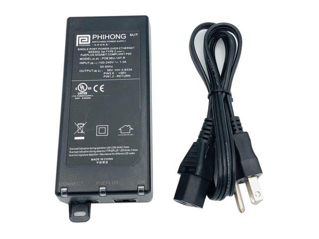 Refurbished: Genuine Phihong PoE POE36U-1AT-R Switching Power Supply ...