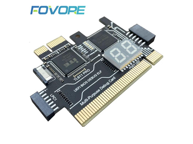 Analyzer LPC Debug Card PCI PCI-E Post Test Kit Motherboard Diagnostic ...